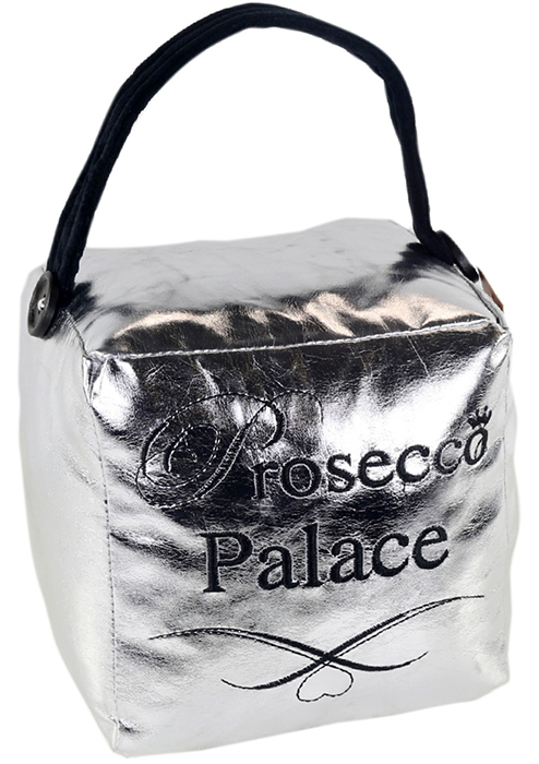 Silver Prosecco Palace Doorstop Silver Prosecco Palace Doorstop